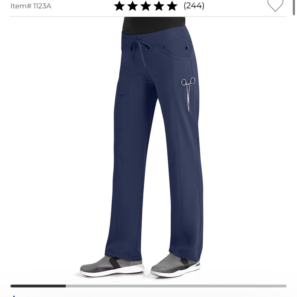 Infinity by Cherokee drawstring cargo pants